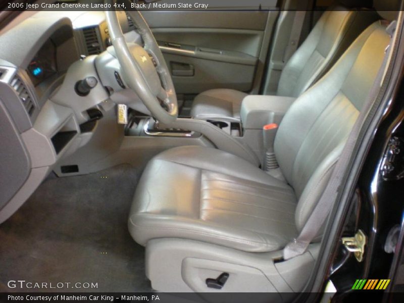 Black / Medium Slate Gray 2006 Jeep Grand Cherokee Laredo 4x4