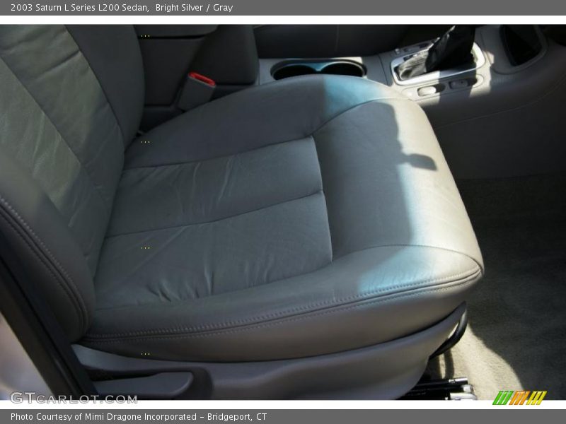 Bright Silver / Gray 2003 Saturn L Series L200 Sedan