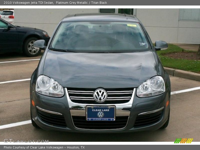 Platinum Grey Metallic / Titan Black 2010 Volkswagen Jetta TDI Sedan