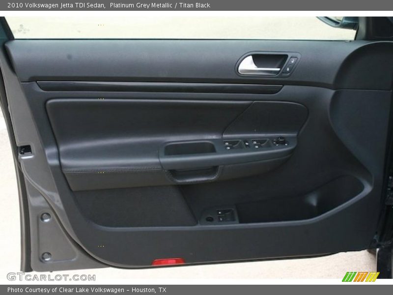 Platinum Grey Metallic / Titan Black 2010 Volkswagen Jetta TDI Sedan