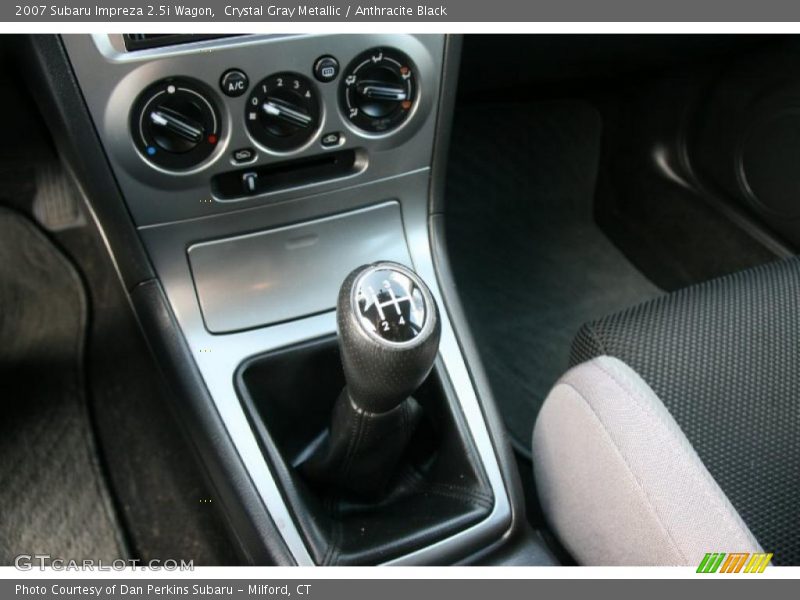 Crystal Gray Metallic / Anthracite Black 2007 Subaru Impreza 2.5i Wagon