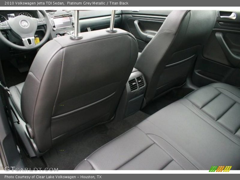 Platinum Grey Metallic / Titan Black 2010 Volkswagen Jetta TDI Sedan