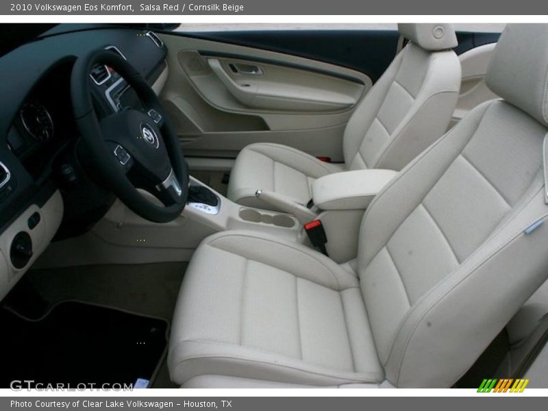 Salsa Red / Cornsilk Beige 2010 Volkswagen Eos Komfort