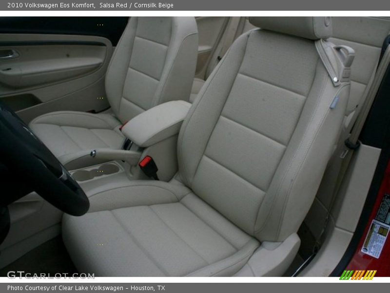 Salsa Red / Cornsilk Beige 2010 Volkswagen Eos Komfort