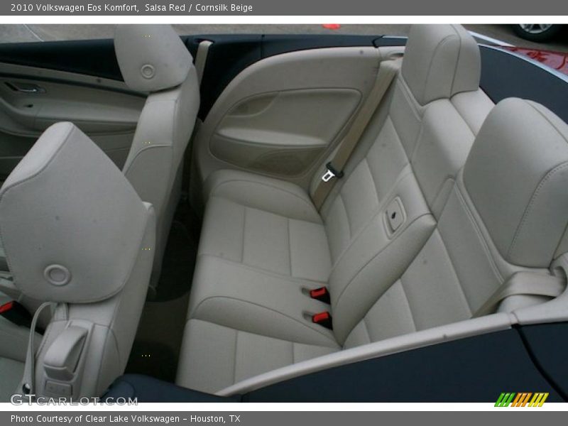 Salsa Red / Cornsilk Beige 2010 Volkswagen Eos Komfort