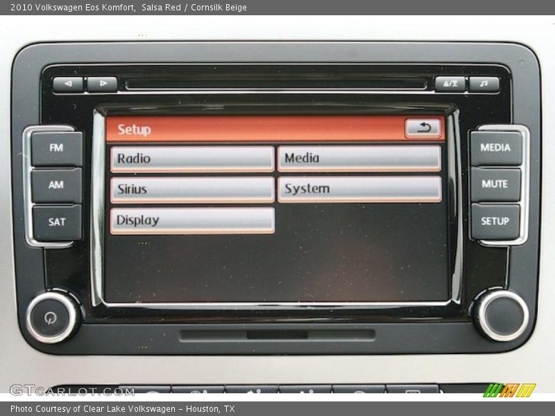 Salsa Red / Cornsilk Beige 2010 Volkswagen Eos Komfort