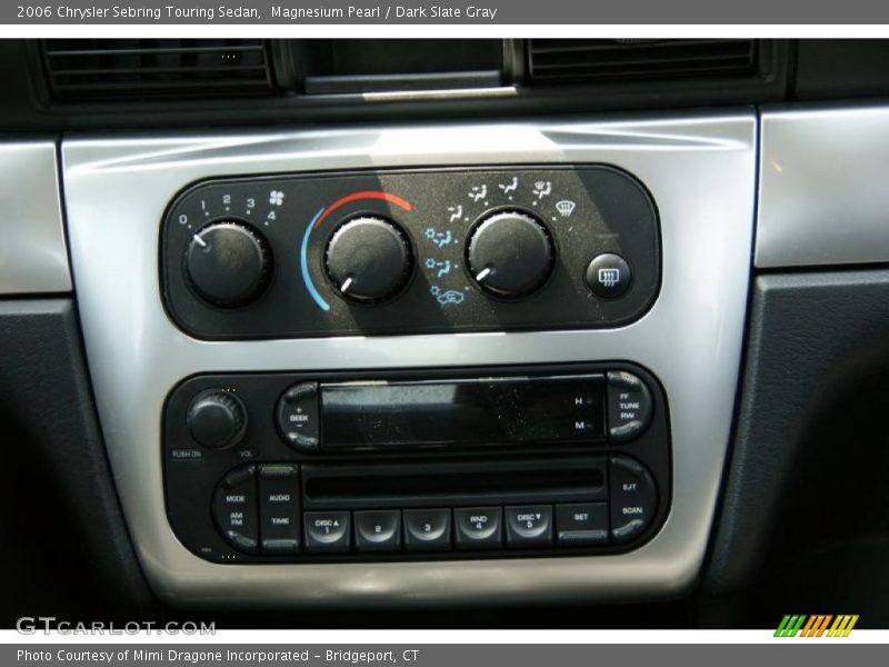 Magnesium Pearl / Dark Slate Gray 2006 Chrysler Sebring Touring Sedan