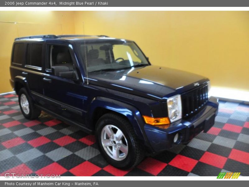 Midnight Blue Pearl / Khaki 2006 Jeep Commander 4x4