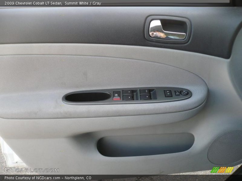 Summit White / Gray 2009 Chevrolet Cobalt LT Sedan