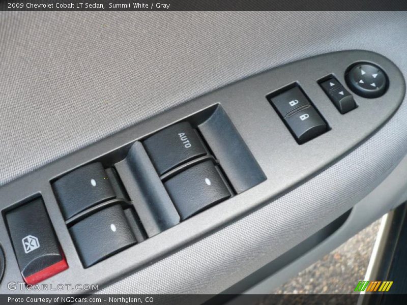 Summit White / Gray 2009 Chevrolet Cobalt LT Sedan