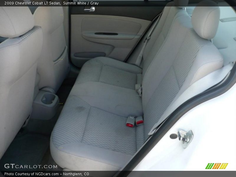 Summit White / Gray 2009 Chevrolet Cobalt LT Sedan