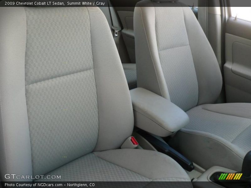 Summit White / Gray 2009 Chevrolet Cobalt LT Sedan