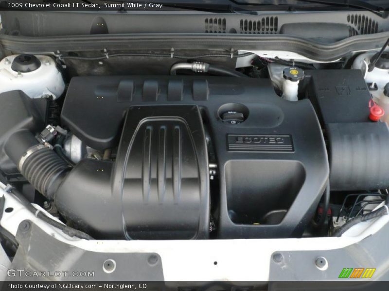 Summit White / Gray 2009 Chevrolet Cobalt LT Sedan