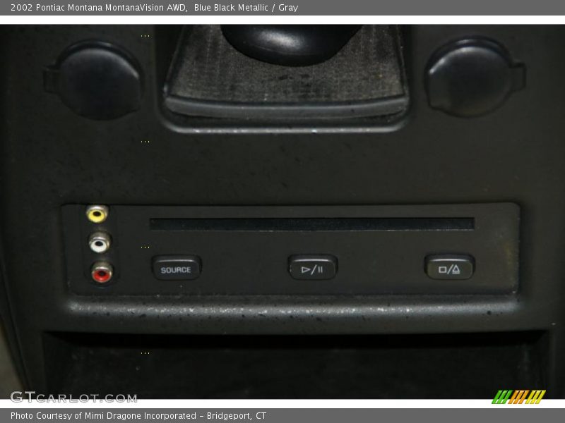 Blue Black Metallic / Gray 2002 Pontiac Montana MontanaVision AWD
