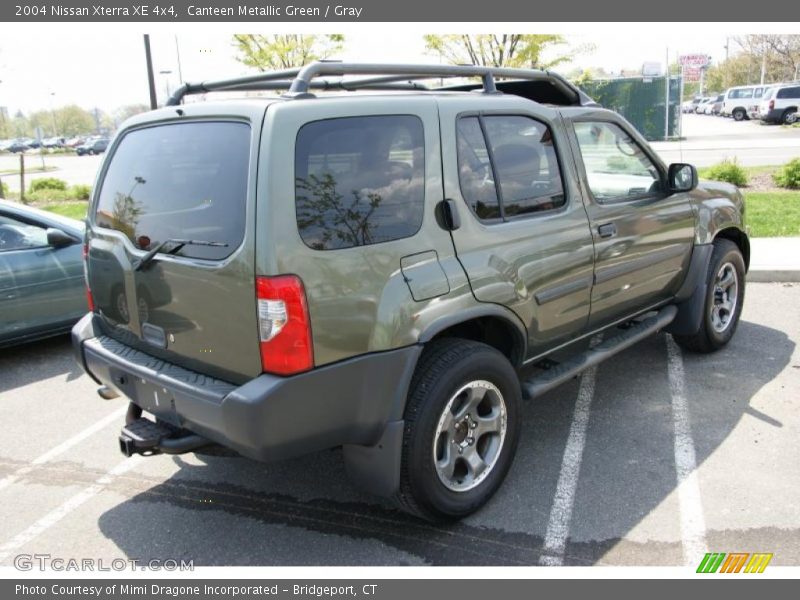 Canteen Metallic Green / Gray 2004 Nissan Xterra XE 4x4
