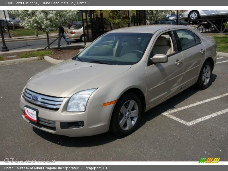 Dune Pearl Metallic / Camel 2006 Ford Fusion SE