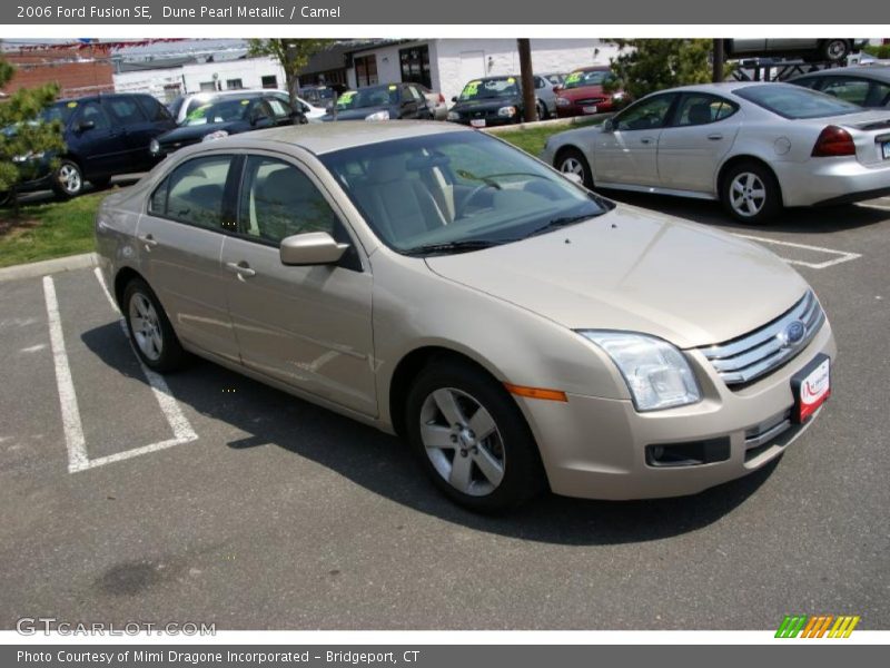Dune Pearl Metallic / Camel 2006 Ford Fusion SE