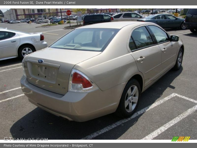 Dune Pearl Metallic / Camel 2006 Ford Fusion SE