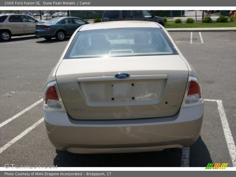 Dune Pearl Metallic / Camel 2006 Ford Fusion SE