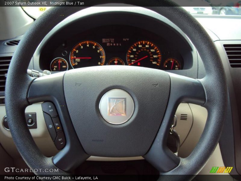 Midnight Blue / Tan 2007 Saturn Outlook XE