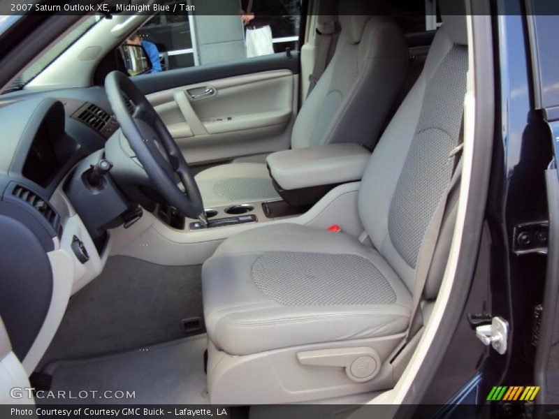 Midnight Blue / Tan 2007 Saturn Outlook XE