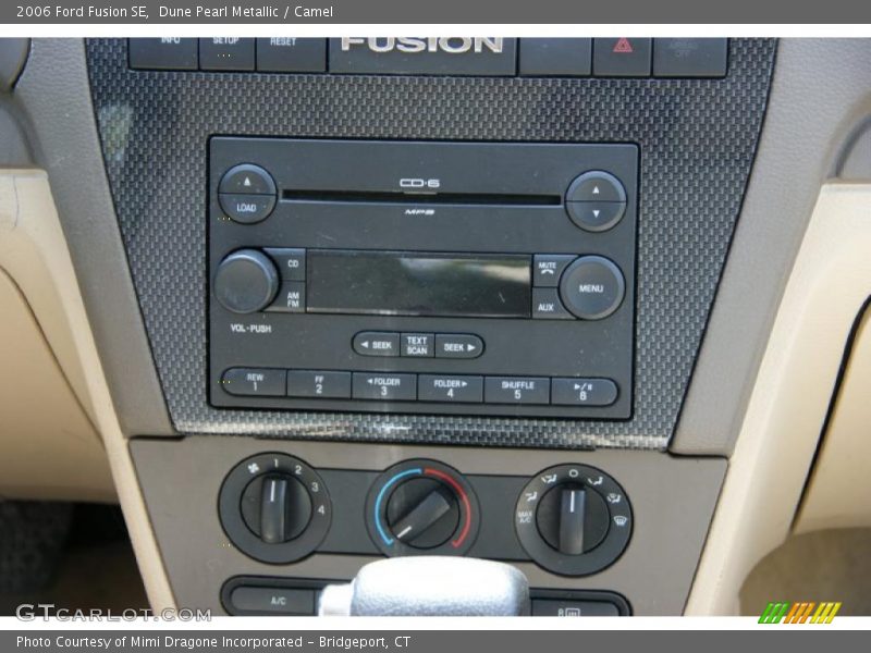 Dune Pearl Metallic / Camel 2006 Ford Fusion SE