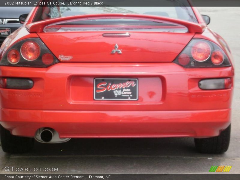Saronno Red / Black 2002 Mitsubishi Eclipse GT Coupe
