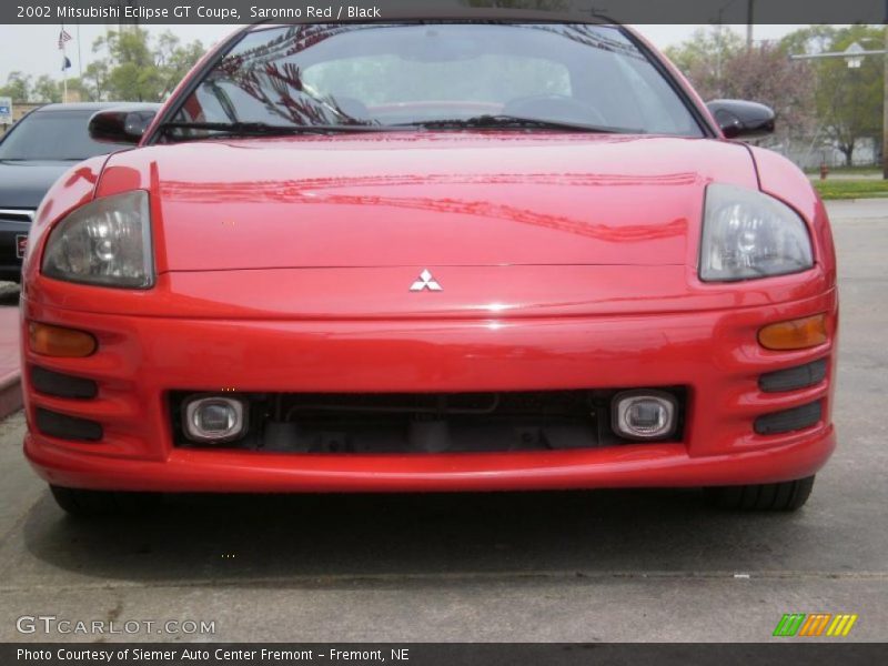 Saronno Red / Black 2002 Mitsubishi Eclipse GT Coupe
