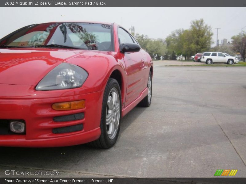 Saronno Red / Black 2002 Mitsubishi Eclipse GT Coupe