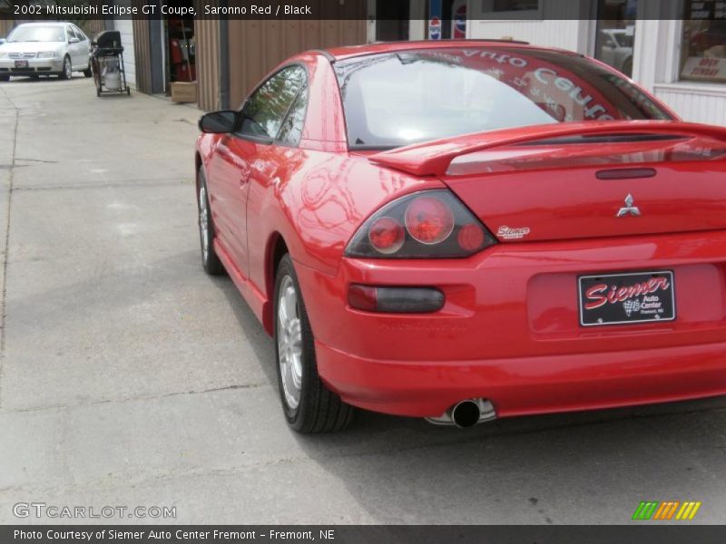 Saronno Red / Black 2002 Mitsubishi Eclipse GT Coupe