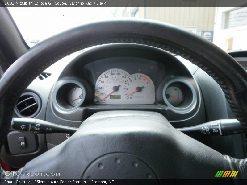 Saronno Red / Black 2002 Mitsubishi Eclipse GT Coupe