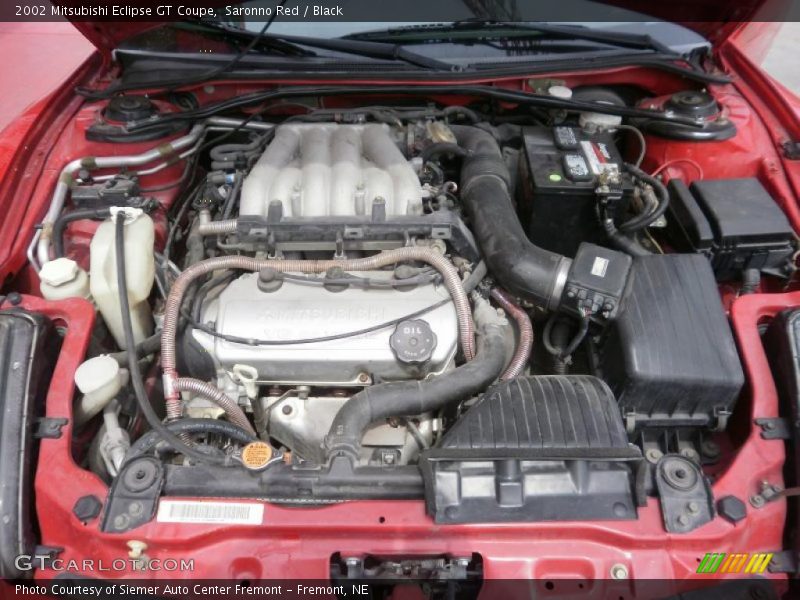 Saronno Red / Black 2002 Mitsubishi Eclipse GT Coupe