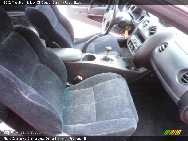 Saronno Red / Black 2002 Mitsubishi Eclipse GT Coupe