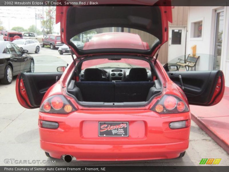 Saronno Red / Black 2002 Mitsubishi Eclipse GT Coupe