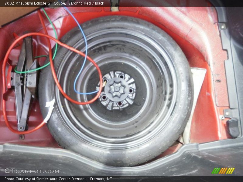 Saronno Red / Black 2002 Mitsubishi Eclipse GT Coupe
