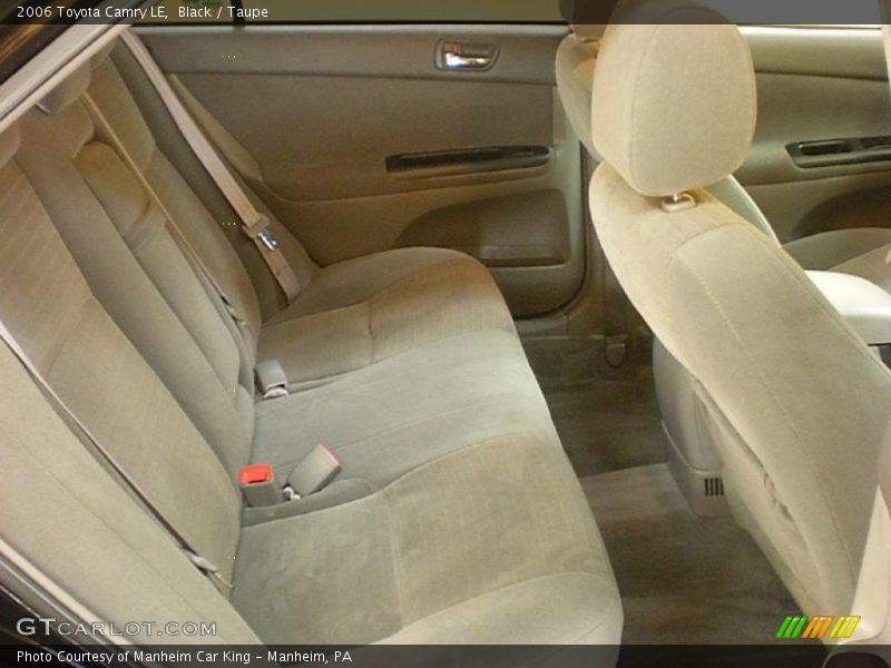 Black / Taupe 2006 Toyota Camry LE