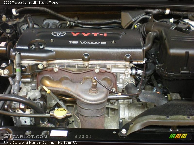Black / Taupe 2006 Toyota Camry LE