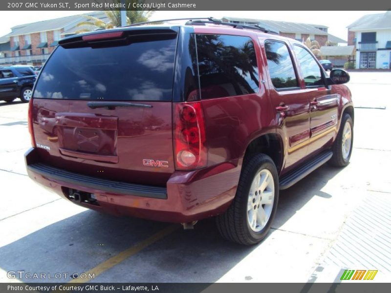 Sport Red Metallic / Cocoa/Light Cashmere 2007 GMC Yukon SLT