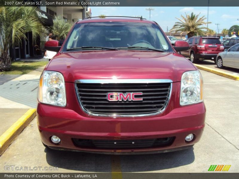 Sport Red Metallic / Cocoa/Light Cashmere 2007 GMC Yukon SLT