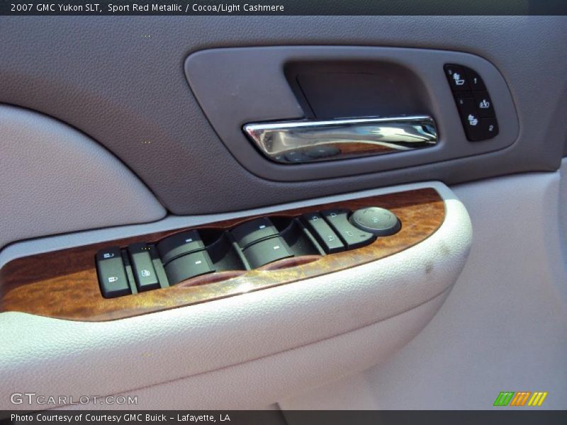 Sport Red Metallic / Cocoa/Light Cashmere 2007 GMC Yukon SLT