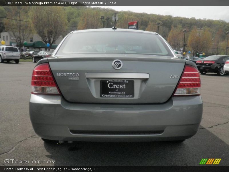 Light Tundra Metallic / Shale 2007 Mercury Montego Premier AWD