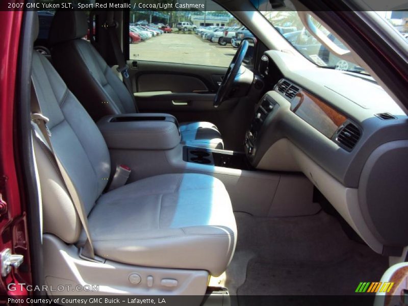 Sport Red Metallic / Cocoa/Light Cashmere 2007 GMC Yukon SLT