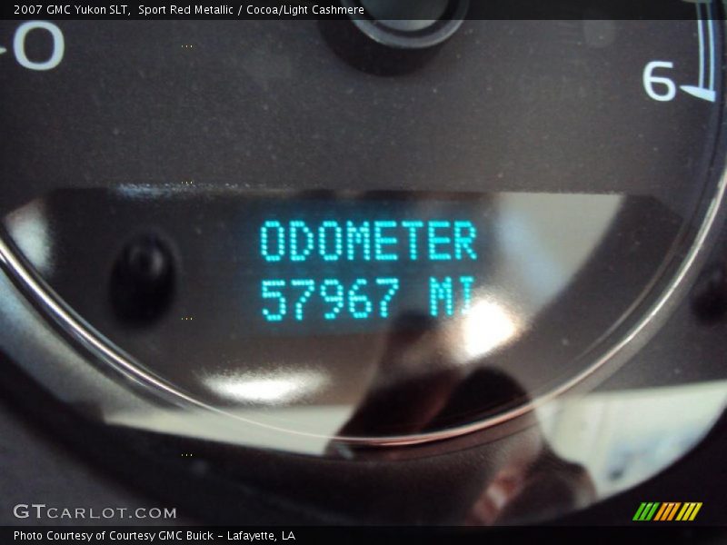 Sport Red Metallic / Cocoa/Light Cashmere 2007 GMC Yukon SLT