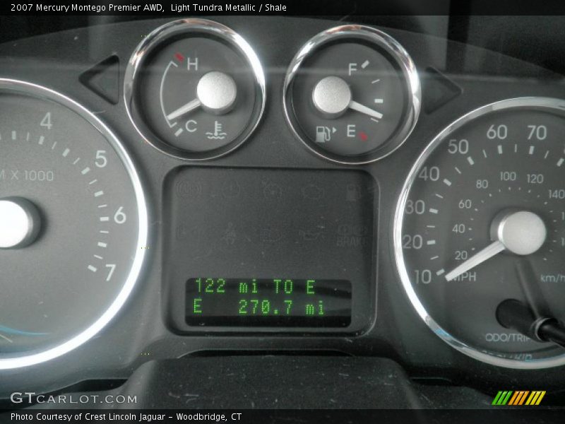 Light Tundra Metallic / Shale 2007 Mercury Montego Premier AWD
