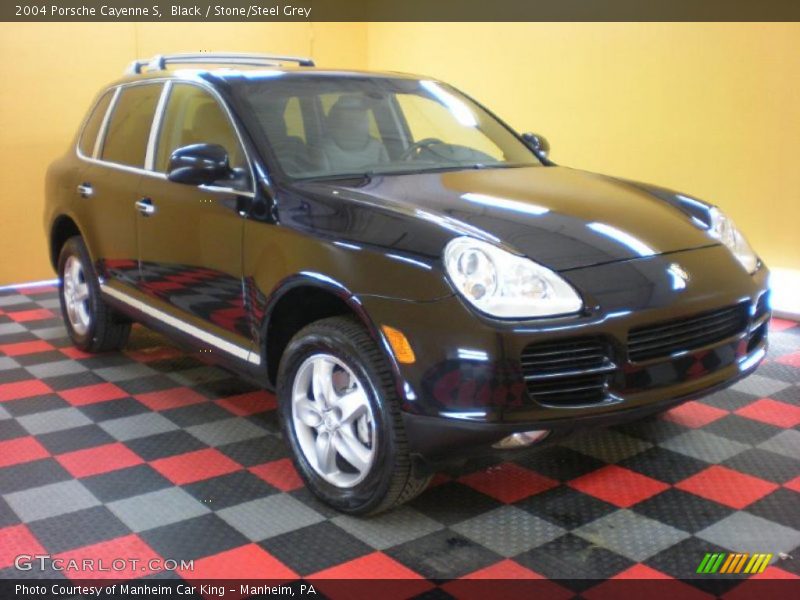 Black / Stone/Steel Grey 2004 Porsche Cayenne S