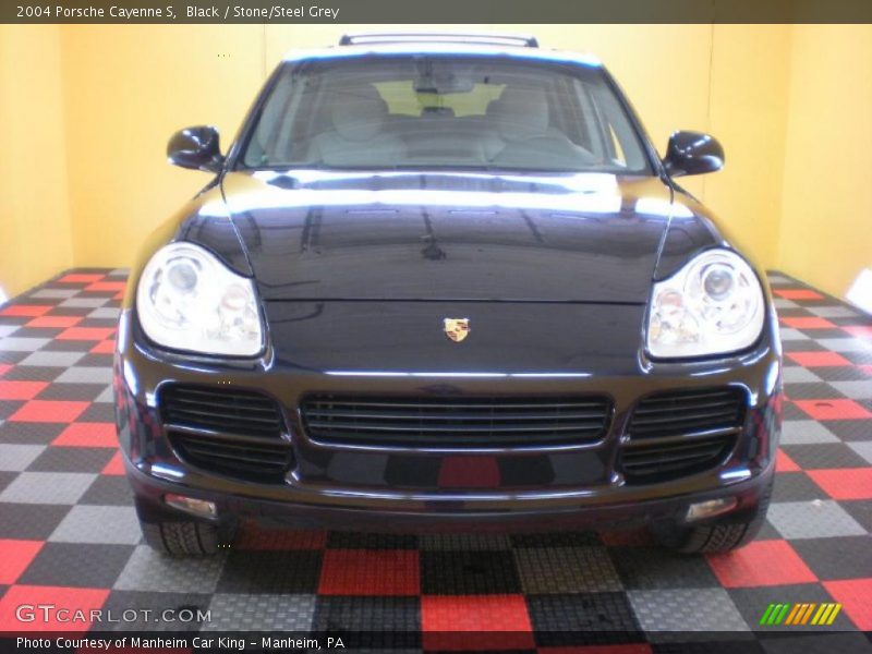 Black / Stone/Steel Grey 2004 Porsche Cayenne S