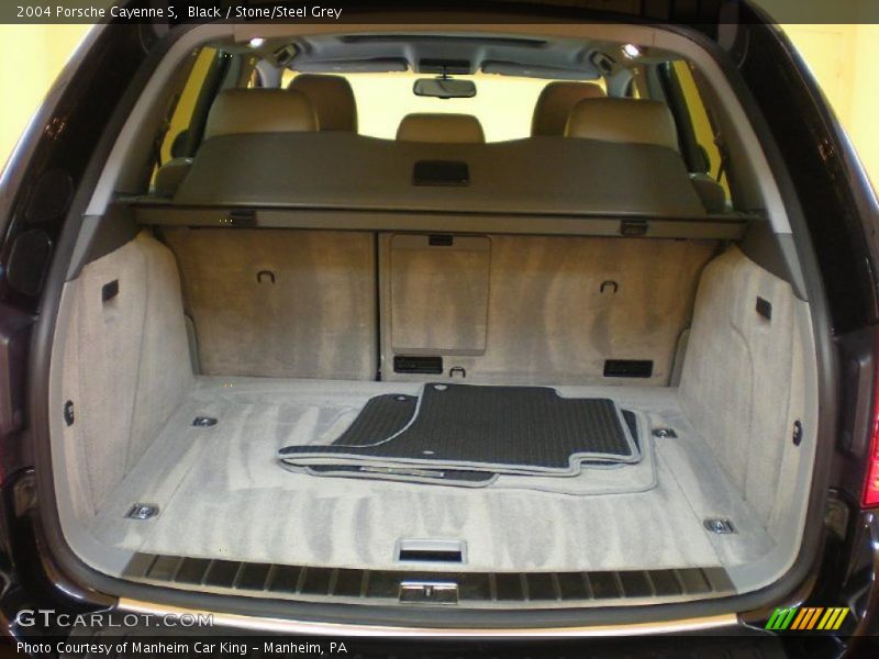 Black / Stone/Steel Grey 2004 Porsche Cayenne S