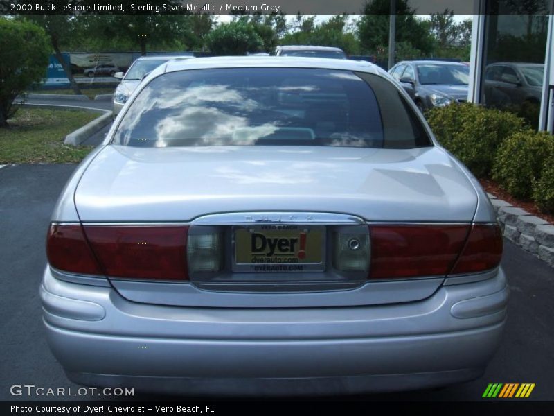 Sterling Silver Metallic / Medium Gray 2000 Buick LeSabre Limited