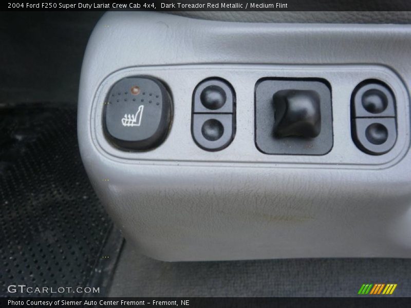 Dark Toreador Red Metallic / Medium Flint 2004 Ford F250 Super Duty Lariat Crew Cab 4x4