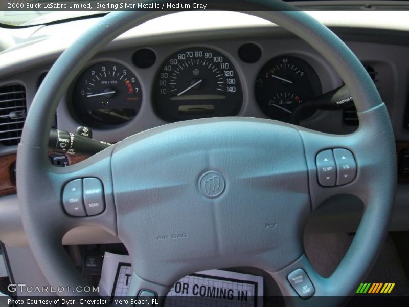 Sterling Silver Metallic / Medium Gray 2000 Buick LeSabre Limited